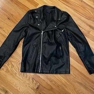 Faux Leather Jacket